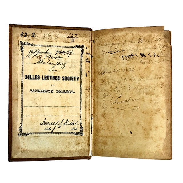 Animal Skin Complete Five-Volume 1831 Leather-Bound Set of "Buffon’s Natural History" For Sale - Image 7 of 14