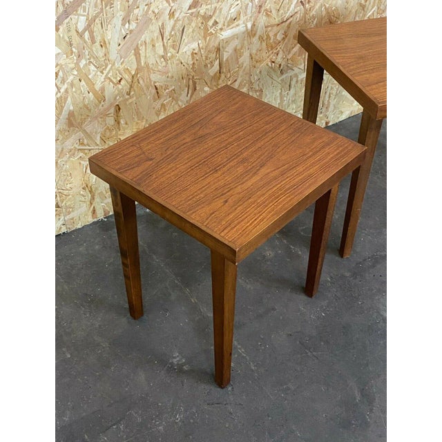 Danish Modern Design Side Table, Set of 2 For Sale - Image 4 of 12