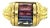 Nouvelle Bague Multicolor Gems 18k Yellow Gold Ring, Size 7 For Sale