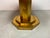 Mid-Century Octagonal Brass and Burl Veneer Coffee Table, 1970s For Sale - Image 16 of 18