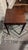 A beautiful vintage solid mahogany square candle stand accent table, showcasing elegant Hepplewhite-style tapered legs and...