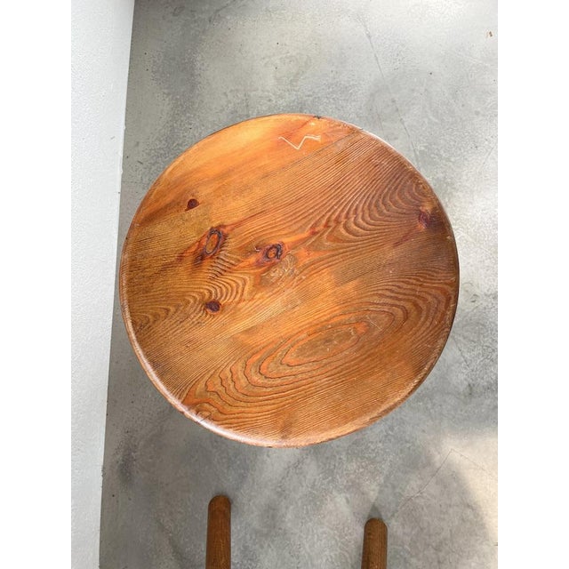 Brutalist Hammered Stools, 1950s, Set of 4 For Sale - Image 17 of 18