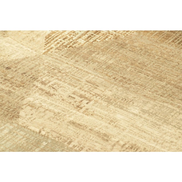 Made with a luxurious blend of hand-knotted wool and silk, this 2x3 abstract rug is a bold and exciting new addition to...