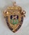 Antique Gold and Enamel Amateur Bowling League Medallion from Vaughton & Sons, 1918 For Sale - Image 6 of 8