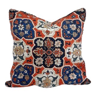 Vintage Cowtan & Tout Tapestry Style Pillow For Sale