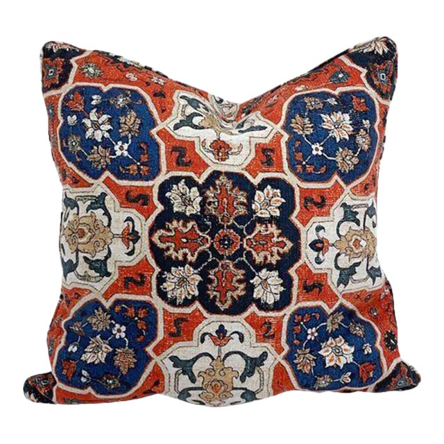 Vintage Cowtan & Tout Tapestry Style Pillow For Sale