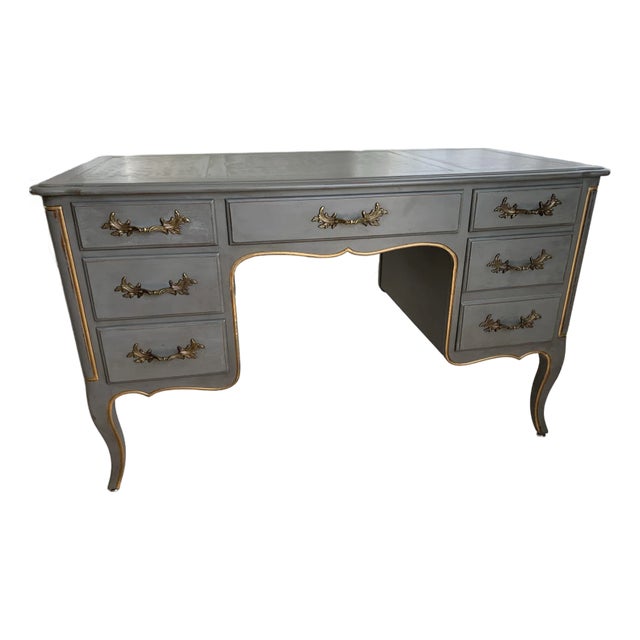 Vintage French Style Writing Desk or Vanity For Sale