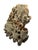 Stone Vintage Soapstone Carvied Triple Vase Birds and Flowers For Sale - Image 7 of 15