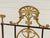 Fireside Antique Chair With Wrought Iron and Cast Brass For Sale In Los Angeles - Image 6 of 9