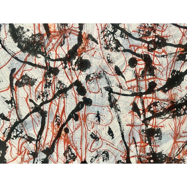 Contemporary Jean-Paul Riopelle, The Flies to Marry (Plate VII), 1985, Etching For Sale - Image 3 of 8