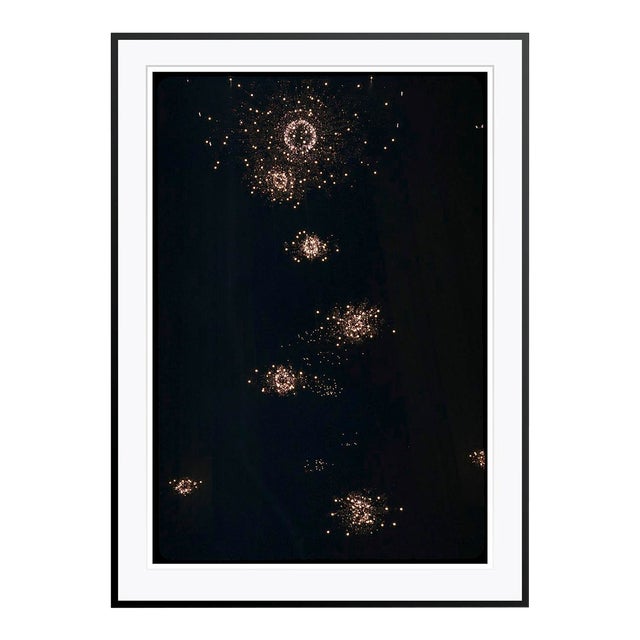 Toni Frissell 'Fireworks Constellation' Archival Pigment Print Framed in Black For Sale