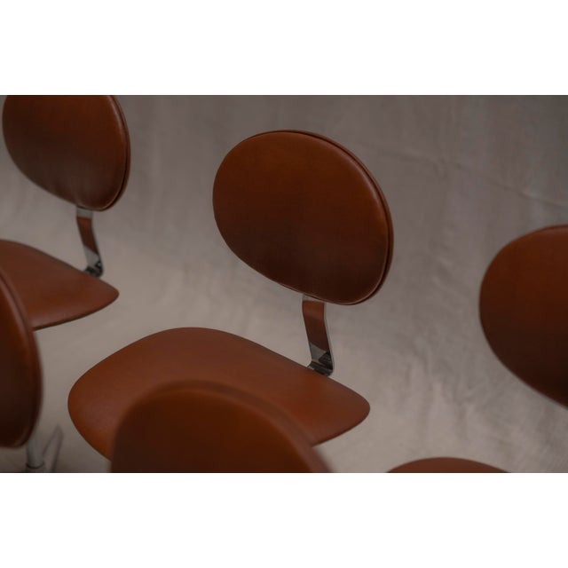 Dining Chair Set attributed to Beaufort, Belgium 1969, Set of 6 For Sale - Image 9 of 18