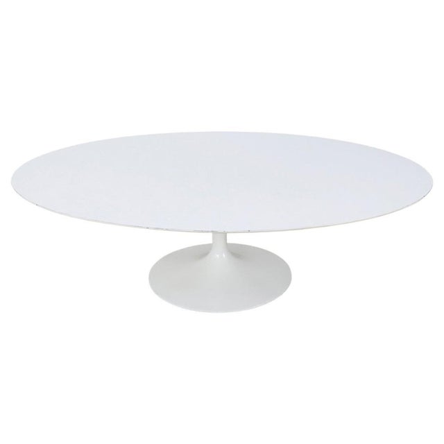 1960s 1960s Big Size Mid Century Attributed to Eero Saarinen for Knoll Center Table For Sale - Image 5 of 17