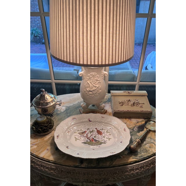 Ceramic 1940s Herend Rothschild Bird Multi-Color Platter For Sale - Image 7 of 10