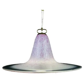 Mid-Century Pink Murano Glass Pendant Lamp by Veluce, Italy, 1970s For Sale