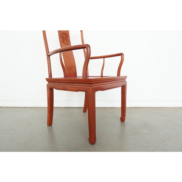 Vintage Chinese Chippendale Dining Chairs (Set of 8) For Sale - Image 16 of 18