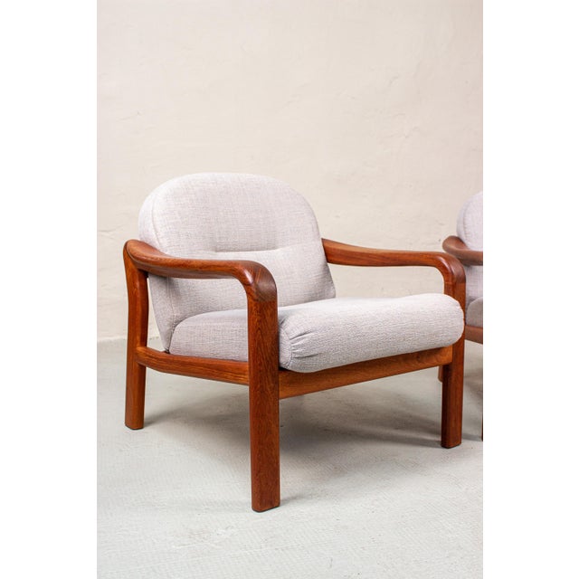 Vintage Danish Teak Easy Chair from Komfort, 1980s For Sale - Image 16 of 18
