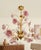 Mid-Century Modern 1970s Mid-Century Modern Pink Murano Glass Floral Petal Chandelier For Sale - Image 3 of 7
