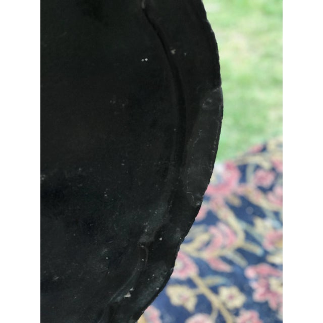 19th Century Scottish Paper Mache Tilt Top Table For Sale - Image 9 of 12