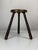 Mid-Century Modernist French Brutalist Wood Turned Tripod Stools, 1950s, Set of 2 For Sale - Image 10 of 18