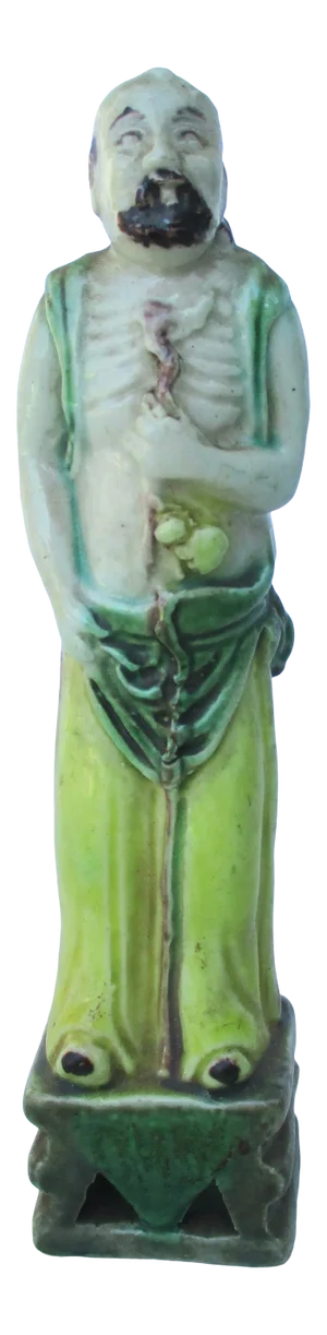 Antique Chinese Porcelain Immortal Figure