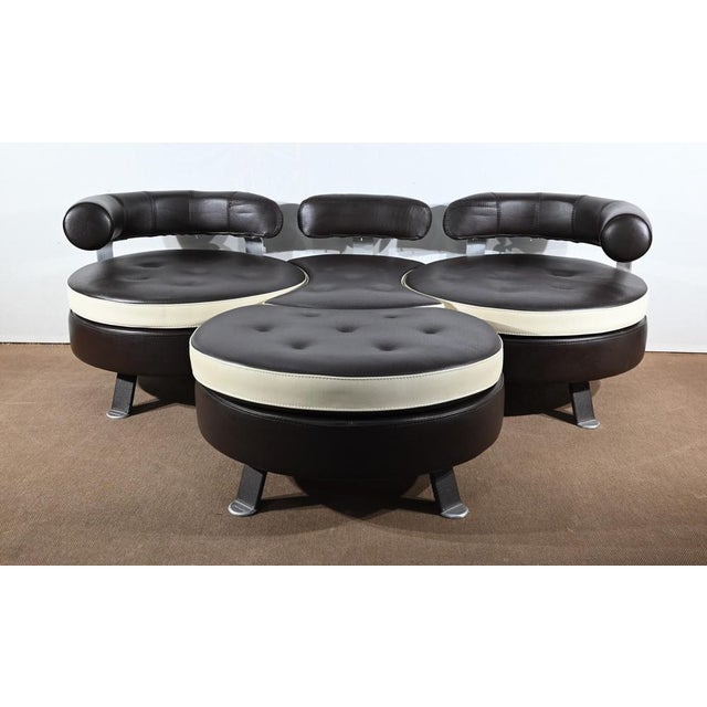 Wood Italian Canapé with Three Seats by Mario Spinelli, 1980 For Sale - Image 7 of 18