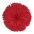 Juju Hat Red of 31" - 80 Cm For Sale