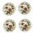 Limoges Salad Plate 7(3/4) Wide Set of 4 Floral Design Vintage French Collection For Sale