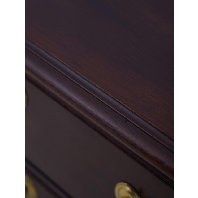 Brown Kittinger 4 Drawer Mahogany Richmond Hill Bachelor Chest For Sale - Image 8 of 16