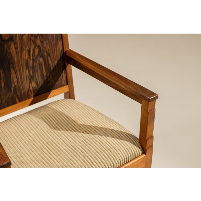 Amsterdam School Dining Chairs, the Netherlands, 1930s, Set of 6 For Sale - Image 12 of 13
