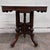 Victorian Antique Victorian Eastlake Renaissance Revival Marble Walnut Center Parlor Table For Sale - Image 3 of 13