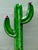 Vintage Torched Metal Standing Cactus For Sale - Image 10 of 12