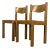 Vintage Pair of Maison Regain Elm Dining Chairs For Sale
