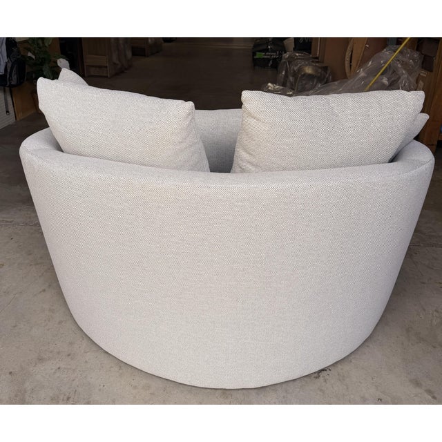 Four Hands Llc. Off White Lounger For Sale - Image 4 of 6