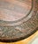 Cinnamon Anglo-Indian Carved Rosewood Accent Table For Sale - Image 8 of 8