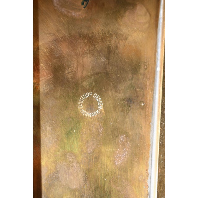 Mid-Century Danish Brass 2-Arm Candleholder Sconces from Dantorp, 1960s, Set of 2 For Sale - Image 11 of 13