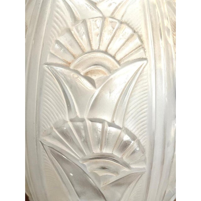 Large Art Deco Bulbous Vase For Sale - Image 6 of 7