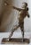 Silver Spelter Athlete Figure For Sale - Image 4 of 4