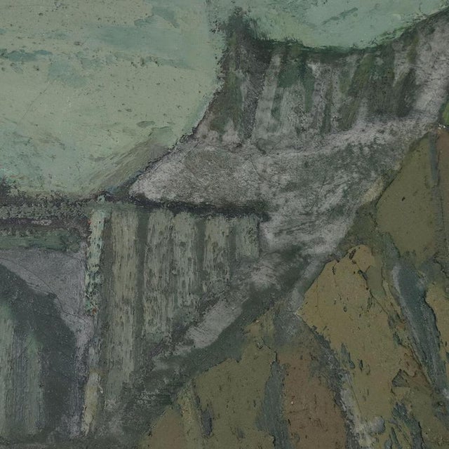 Enrico Schiavinato, Modernist Still Life, 1963, Oil on Canvas For Sale - Image 4 of 12