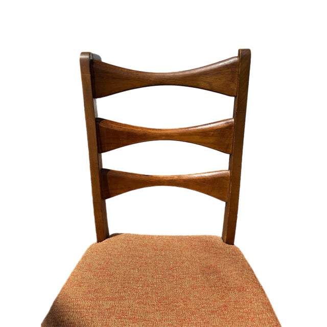 Mid-Century Modern 1960's Lane Rhythm Dining Chairs - Set of Six For Sale - Image 3 of 7