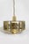 Mid-Century Modern 1970s Fredrick Ramond Smoked Glass Light Fixture For Sale - Image 3 of 6