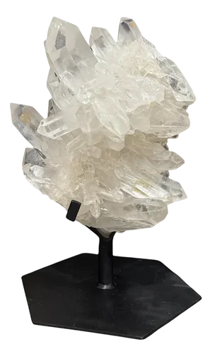 Monumental Natural Rock Crystal Cluster, Brazil, 1980
