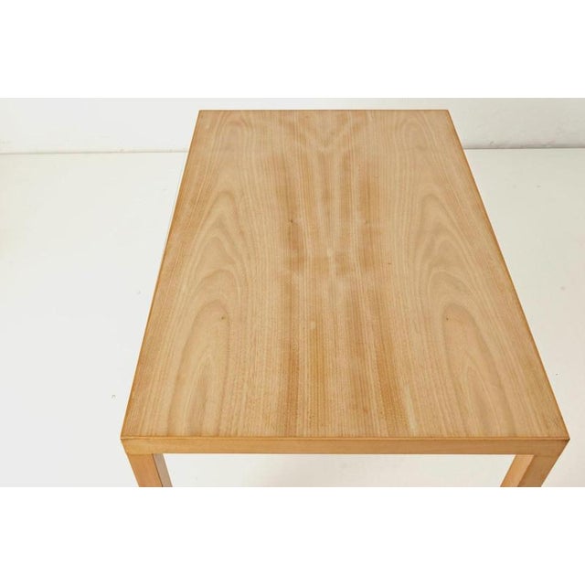 Wood Dining Table in Beech and Walnut, Switzerland, 1950s For Sale - Image 7 of 9