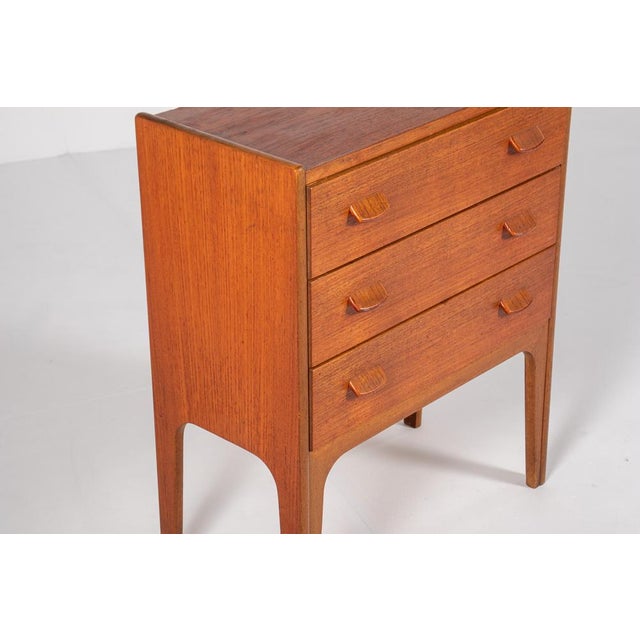 Danish Teak Chest of Drawers by Poul M. Volther For Sale - Image 9 of 11