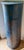Antique Bow-Front Corner Cabinet in Blue Paint, 18th Century For Sale - Image 9 of 17