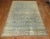 Textile Watery Blue Early 20th Century Malayer 1'3'' - 7'7" x 11'3" For Sale - Image 7 of 10