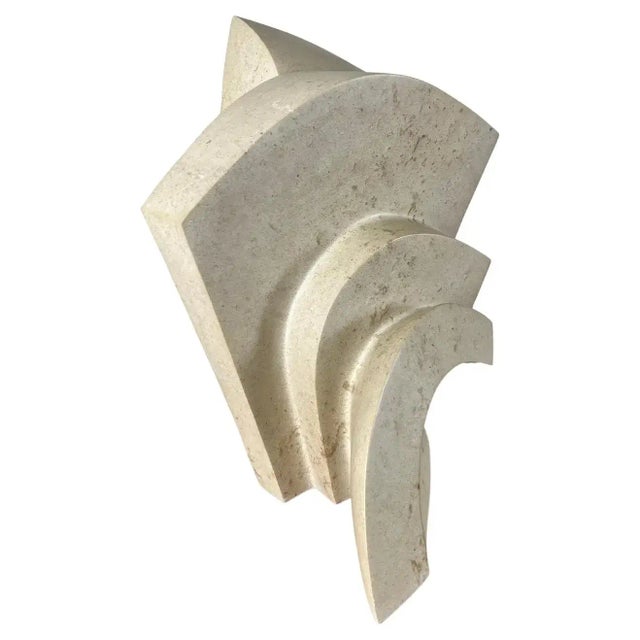 1980's Modernists Marble Sculpture For Sale - Image 13 of 13