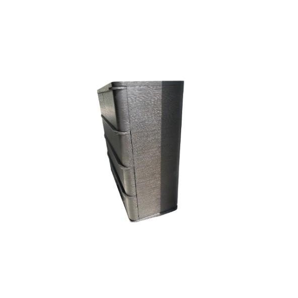 Wood Rh Ligné 5-Drawer Dresser – Black Brushed Oak | Open Box - Restoration Hardware For Sale - Image 7 of 11