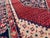 Rust Persian Senneh Herati Medallion Hand-Knotted Wool Rug - 4'2" X 6'7" For Sale - Image 11 of 14