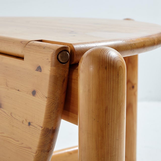 Pinewood Dining Set by Rainer Daumiller for Hanex, 1980s, Set of 7 For Sale - Image 13 of 18